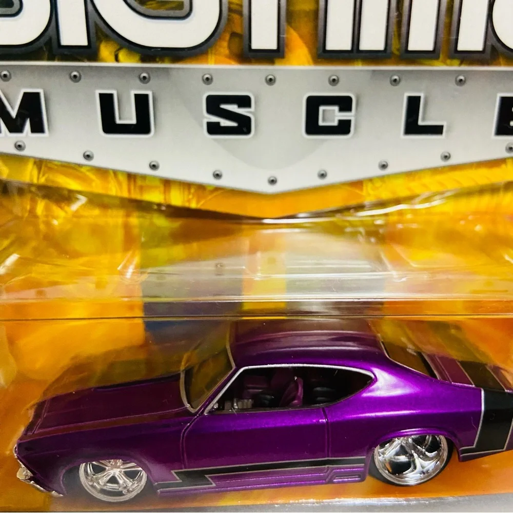 Jada Dub Bigtime Muscle 1969 Chevy Chevelle SS Purple Nostalgic